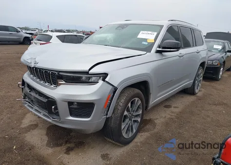 2021 Jeep Grand Cherokee L Overland 4X4 z USA, uszkodzony, nr VIN 1C4RJKDG3M8180119